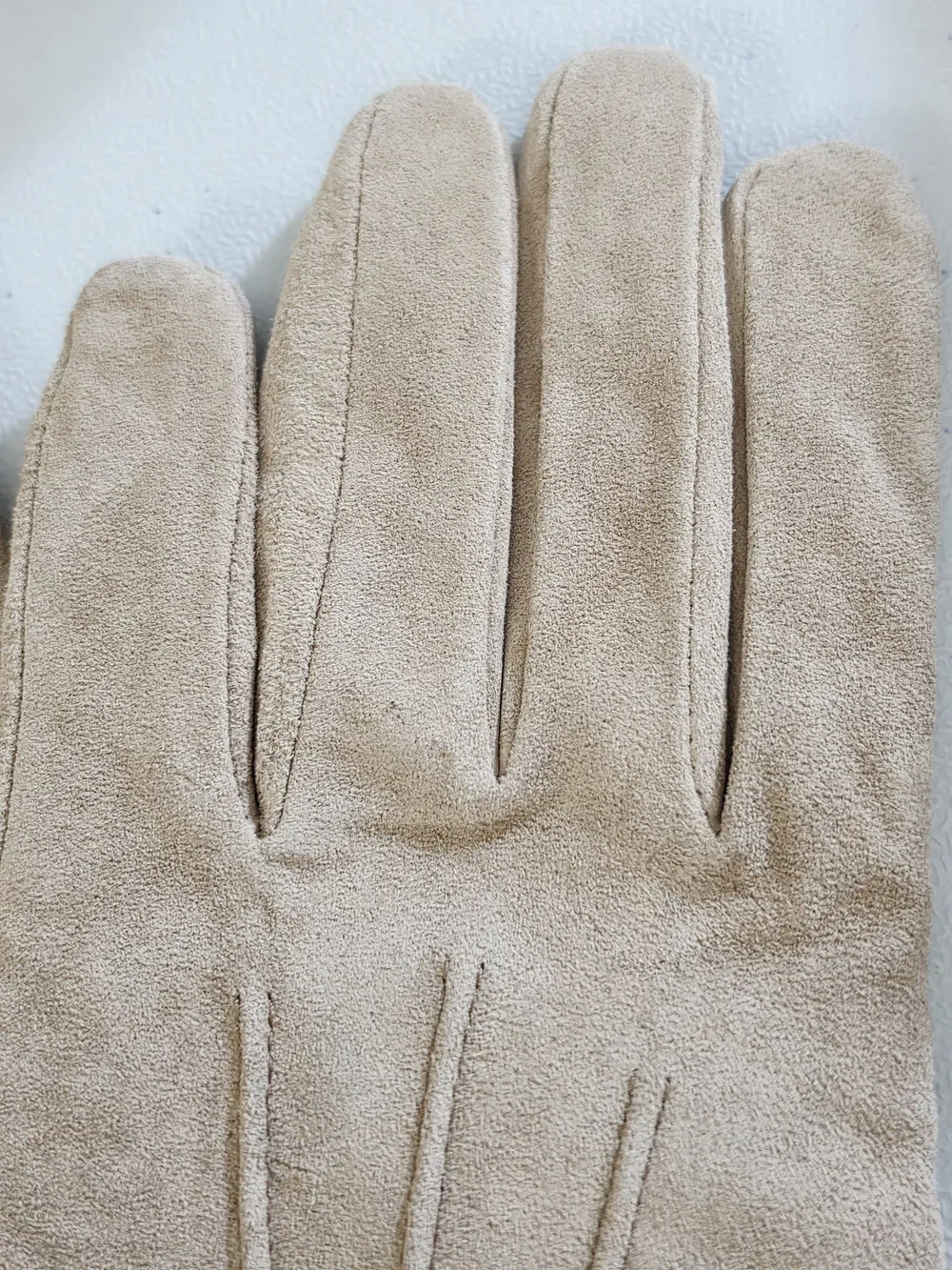 Vintage Suede Women's Gloves Size XL
